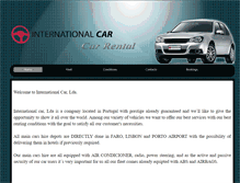 Tablet Screenshot of internationalcar.pt